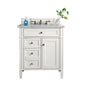 Brittany 30" Single Vanity in Bright White