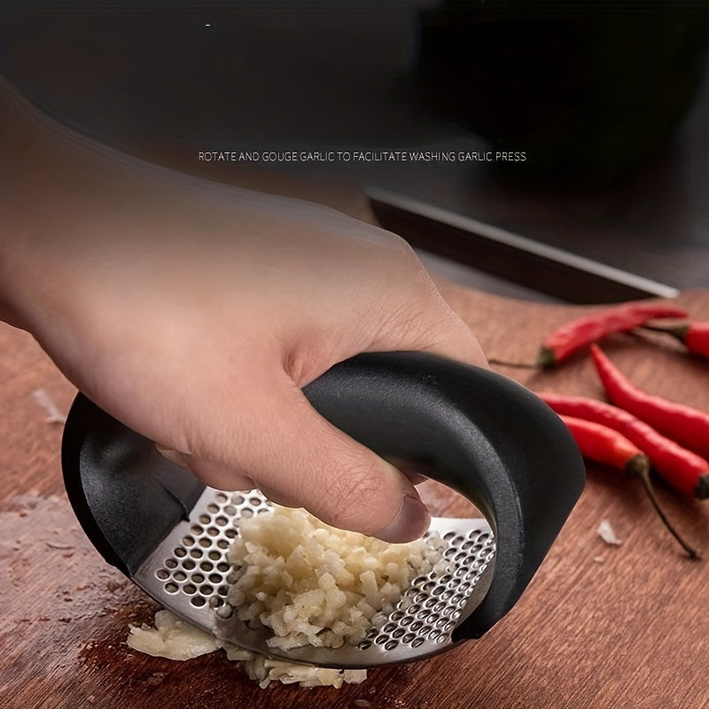 Stainless Steel Manual Garlic Crusher  Chopper