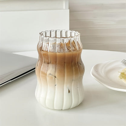 Premium 530ml Insulated Glass Cup for HotCold Drinks