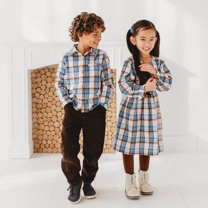 Brown Cord Boys Pant