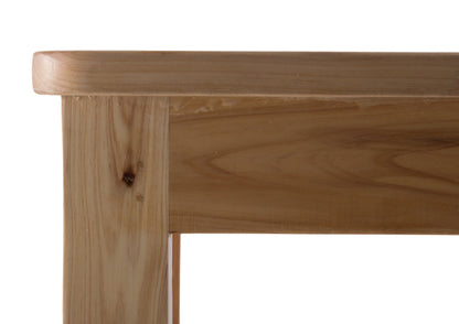 ALFI brand  AB4407 10"x10" Square Wooden Bench/Stool Multi-Purpose Accessory