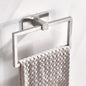 Elegant PunchFree Square Gold Towel Rack
