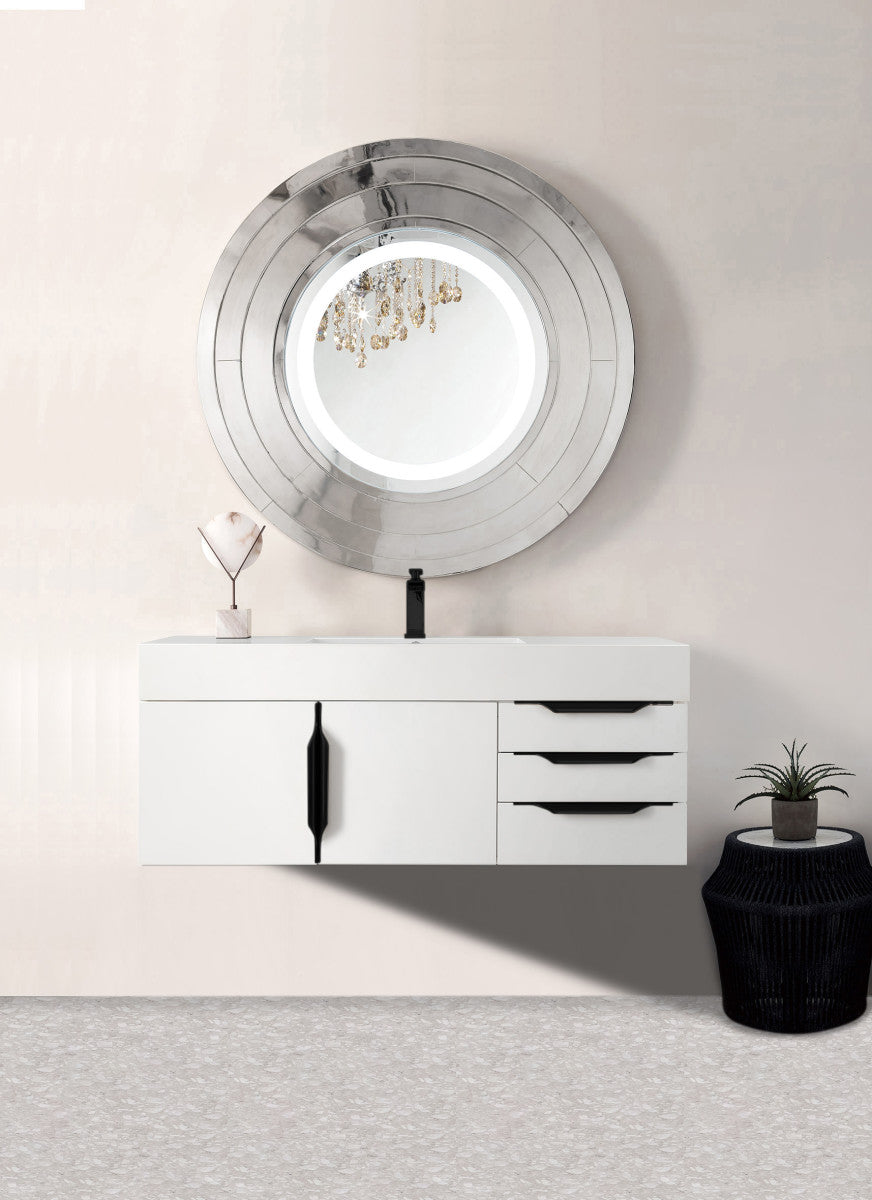 Columbia 48" Single Wall Mount Vanity Cabinet