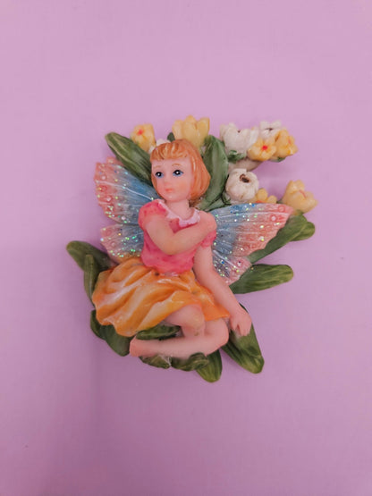 Fairy Garden Magnets | 12 Styles | Hand-Painted Resin Décor | 3"