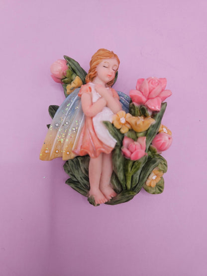 Fairy Garden Magnets | 12 Styles | Hand-Painted Resin Décor | 3"