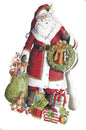 Santa Claus Die Cut Standing Advent Calendar