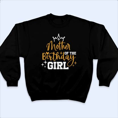 Family of the birthday girl, birthday boy - Personalized Custom T Shirt - Birthday, Bday, Loving, Funny Gift for Family, Dad, Mom, Grandma, Grandpa, Aunt