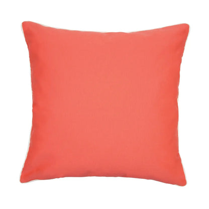 Fan Coral Indoor Outdoor Pillow-Coral