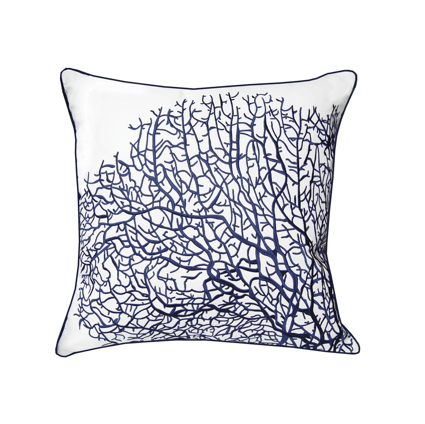 Fan Coral Indoor/Outdoor Throw Pillow