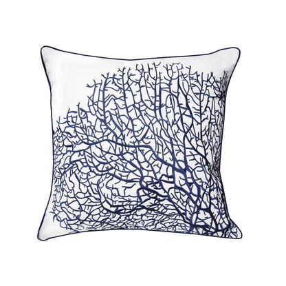 Fan Coral Indoor/Outdoor Throw Pillow