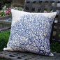 Fan Coral Indoor/Outdoor Throw Pillow