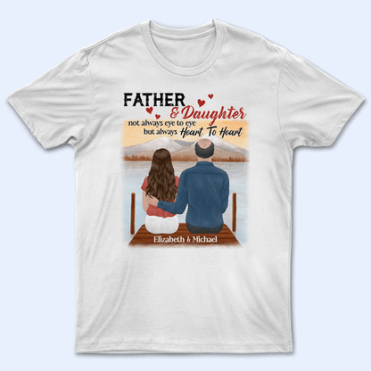 Father & Daughter/Son - Personalized Custom T Shirt - Father's Day Gift for Dad, Father, Daddy, Dada, Dad Jokes