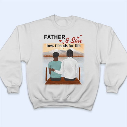 Father & Daughter/Son - Personalized Custom T Shirt - Father's Day Gift for Dad, Father, Daddy, Dada, Dad Jokes