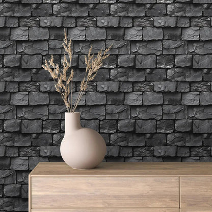 Midnight Slate Stacked Stone