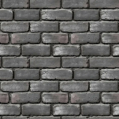 Urban Slate Brick Wallpaper