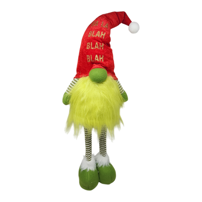 Lighted Grumpy Gnome - 2 Foot Tall - Fa La Blah Blah Blah