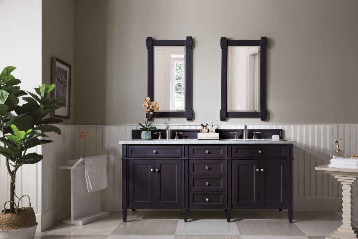 Brittany 72" Double Vanity Cabinet