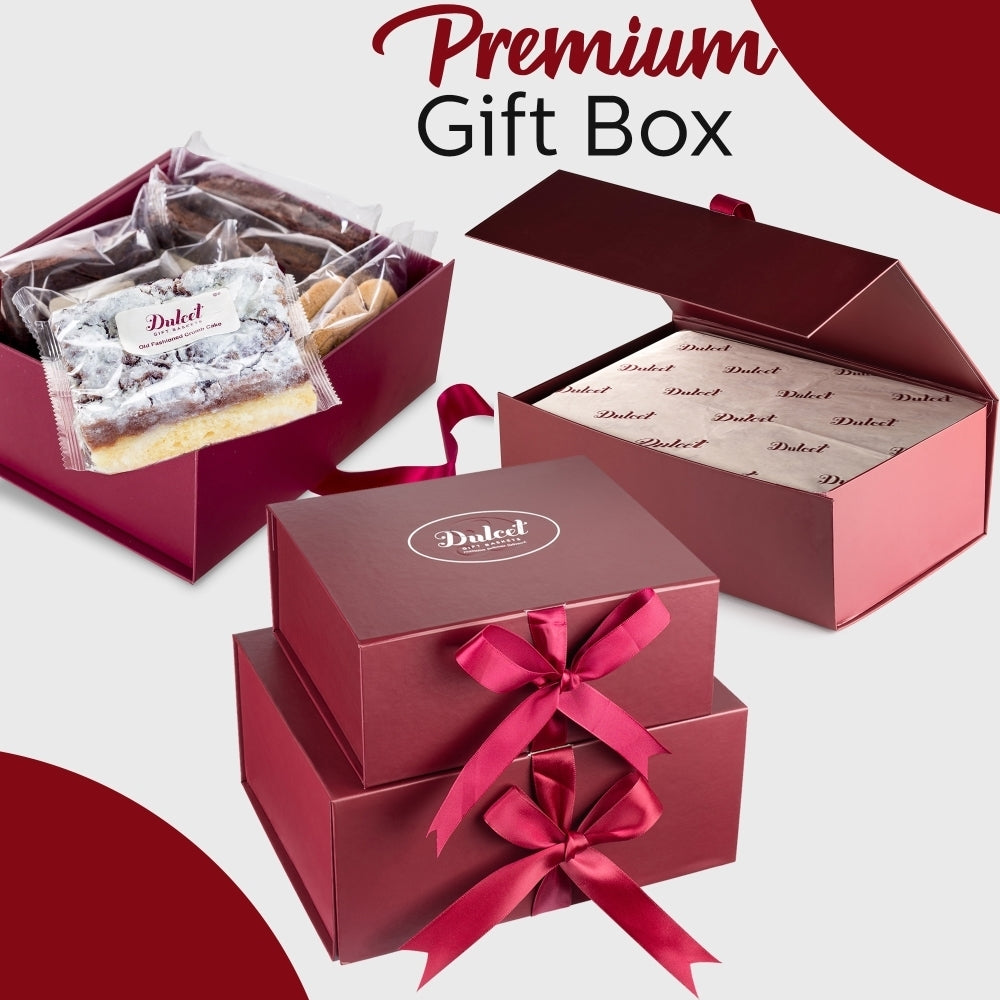 Gift Tower Basket with Candle and Natural Honey