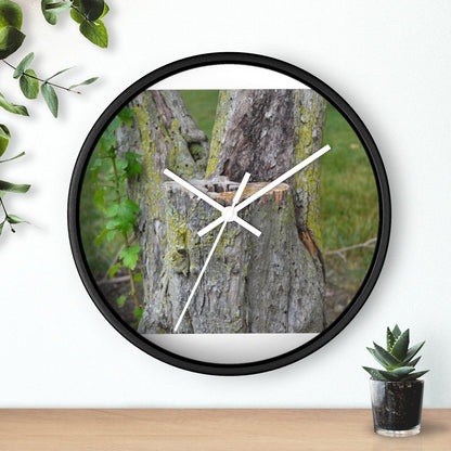 Tree Stump Wall clock