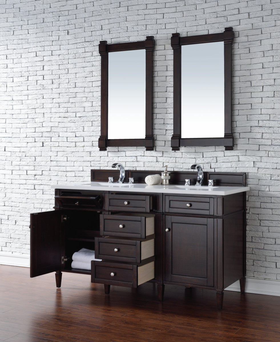 Brittany 60" Double Vanity Cabinet