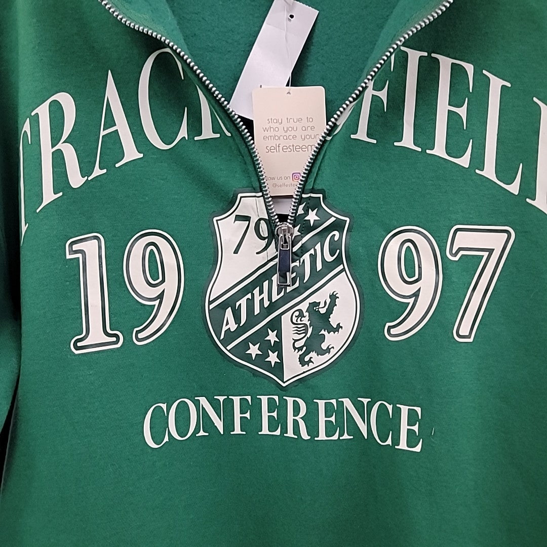 Self Esteem Size XS Green Sweater