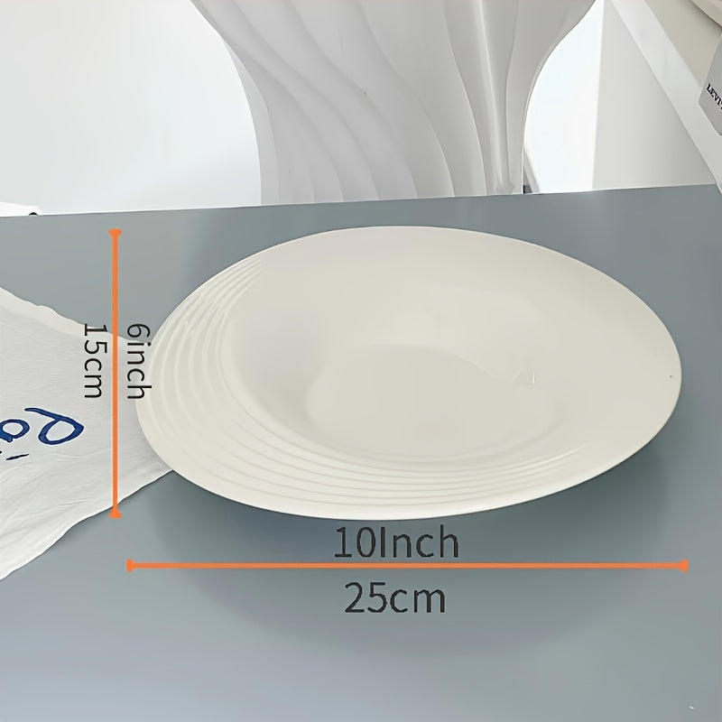 Premium Ceramic Dining Plates for Home  Restaurant Use