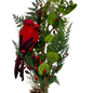 Cardinal Holiday Floral Stem