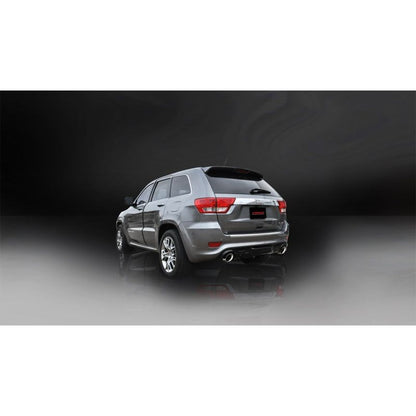 Corsa 12-14 Jeep Grand Cherokee 6.4L V8 Polished Sport Cat-Back Exhaust