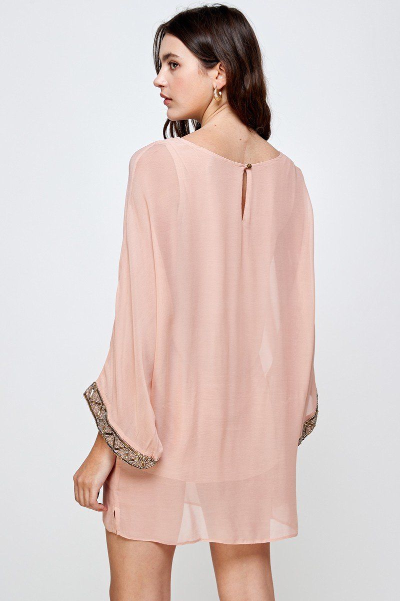 Batwing Sleeve Shift Dress – Effortless Flow and Elegance | Apparel | Kitchen + Metal