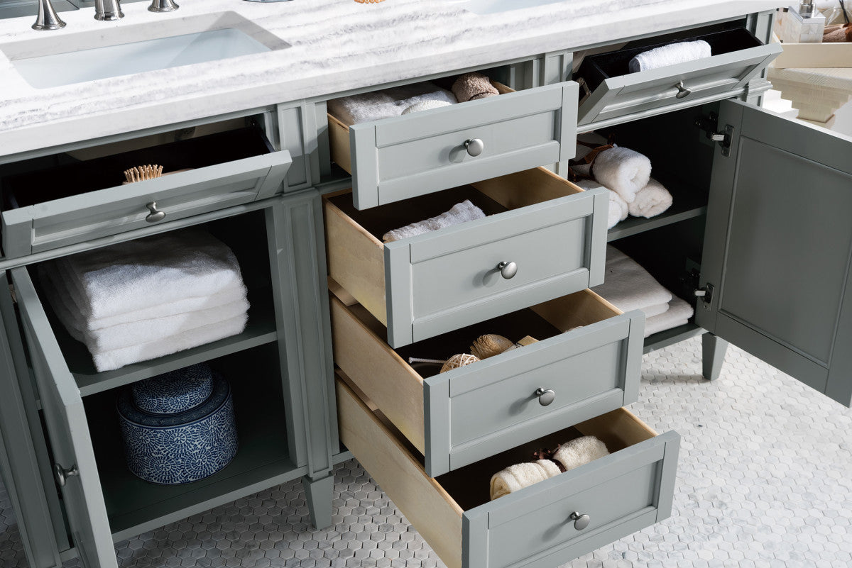 Brittany 60" Double Vanity Cabinet