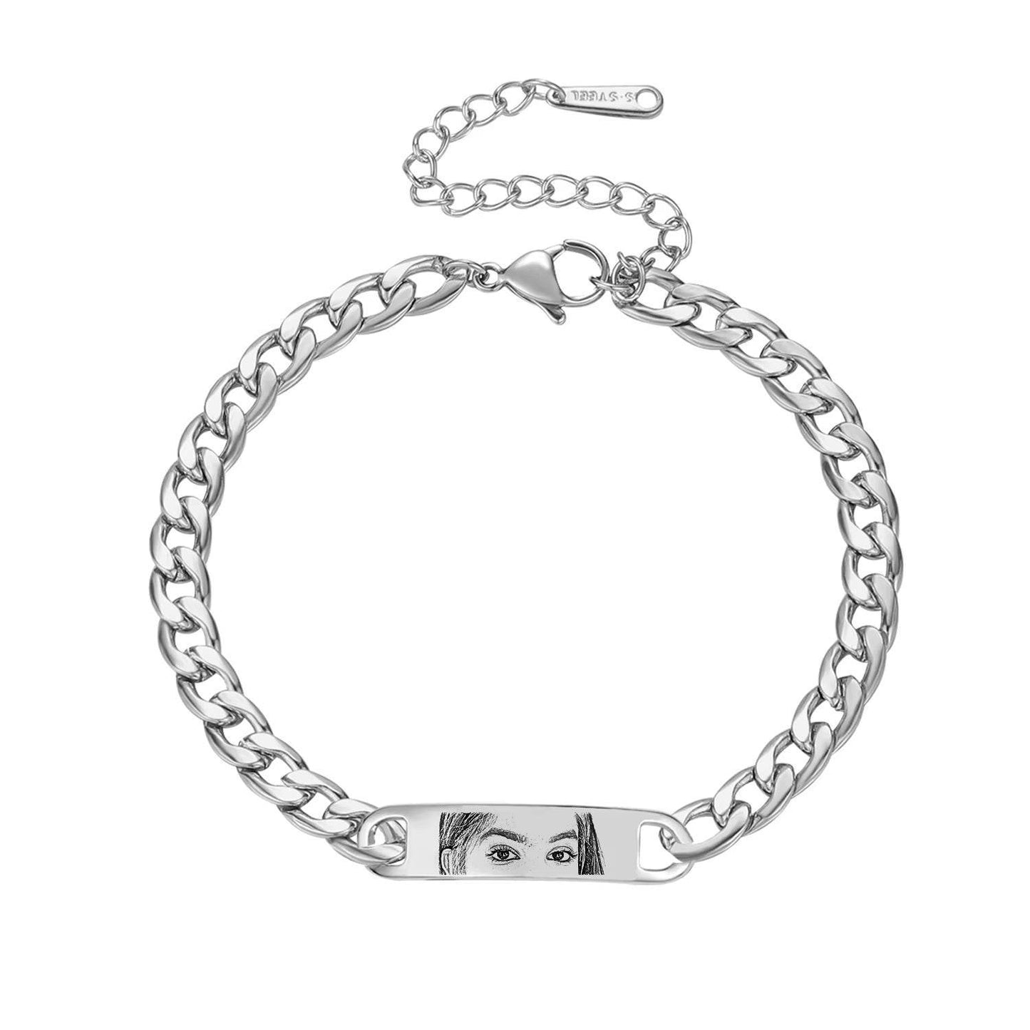 Soul Connect Eye Charm Bracelet – Personalized Keepsake Jewelry Gift for Women and Couples