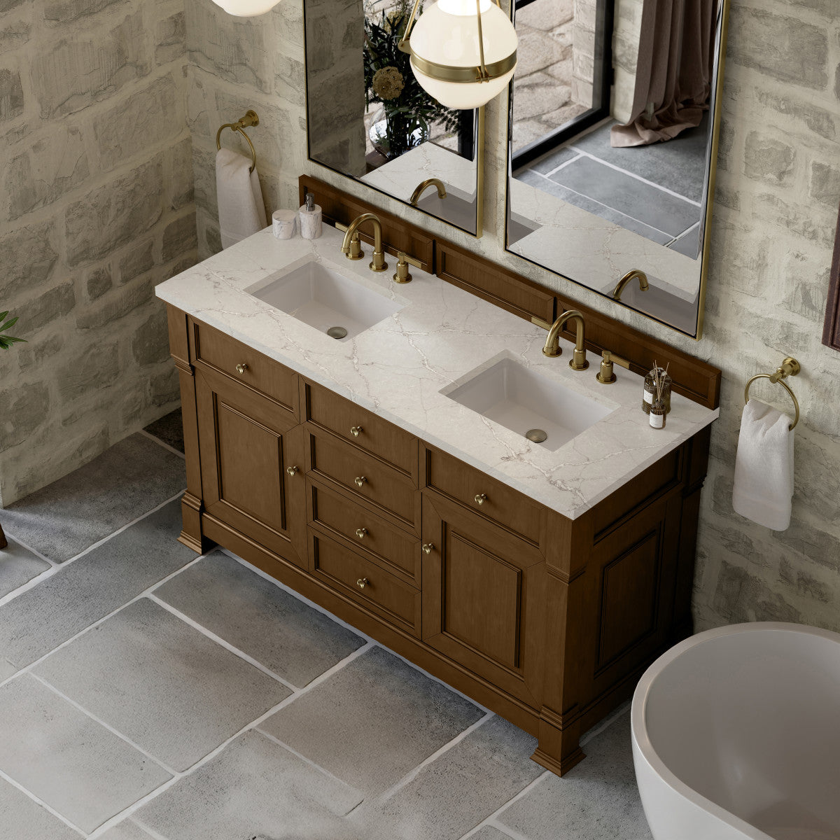 Brookfield 60" Double Vanity