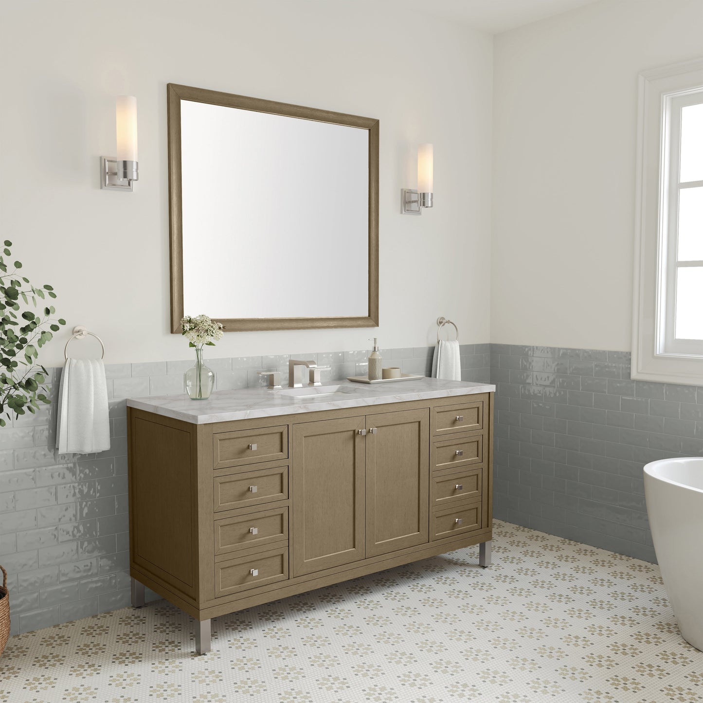 Chicago 60" Single Vanity