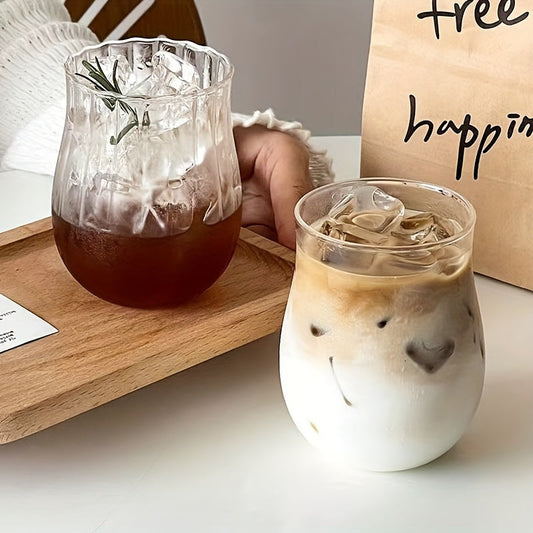 Small Tulip Cup High Boron Wow Glass Simple Latte Cup American Coffee