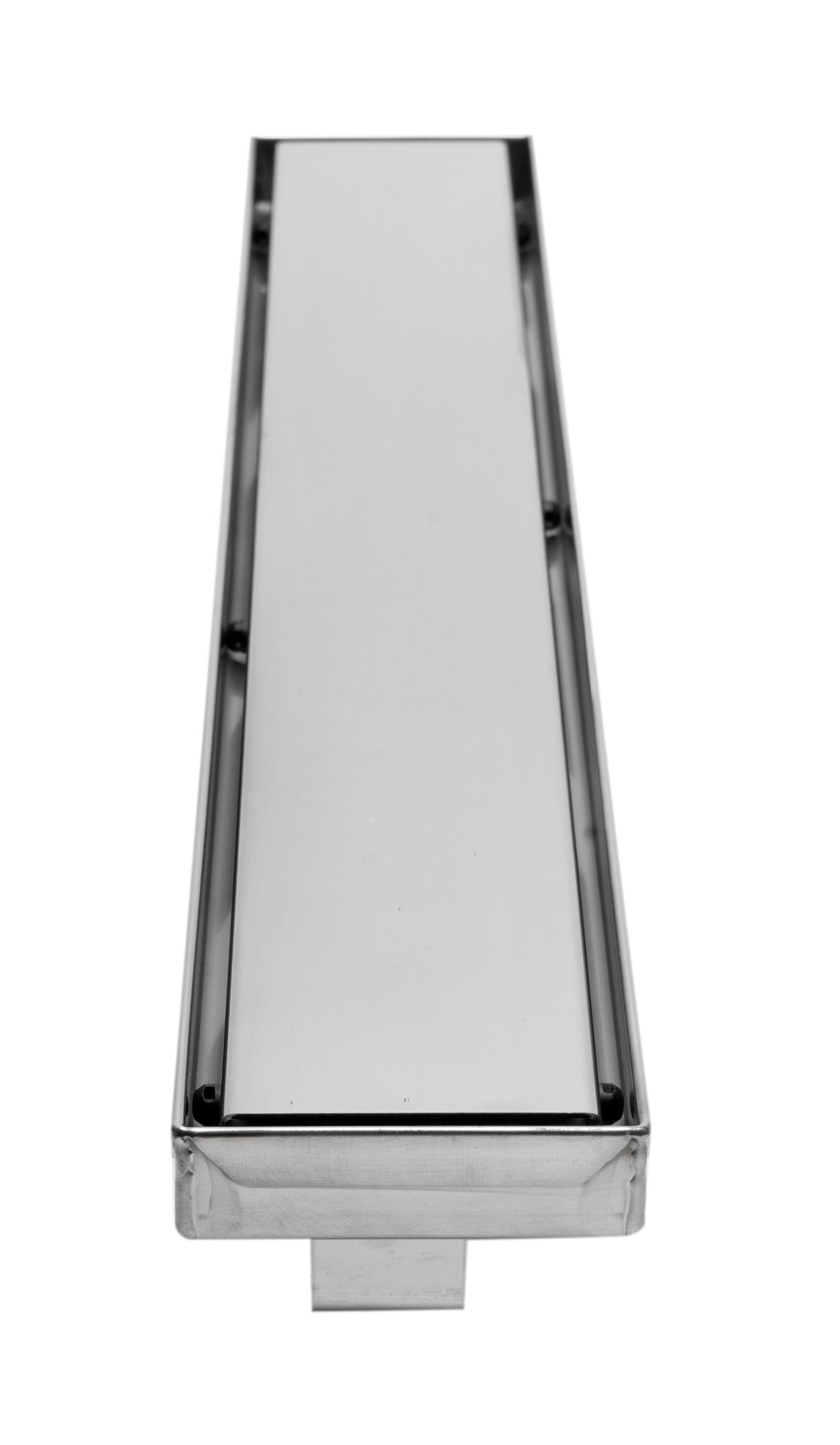 ALFI brand  ABLD24B-PSS 24" Modern Polished Stainless Steel Linear Shower Drain with Solid Cover