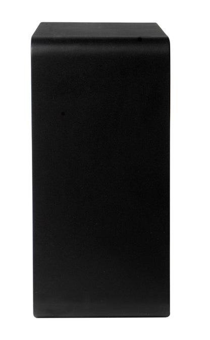 ALFI brand  ABST55BM Black Matte Solid Surface Resin Bathroom / Shower Stool