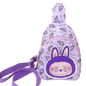 Children's Labubu Crossbody Bag - Purple
