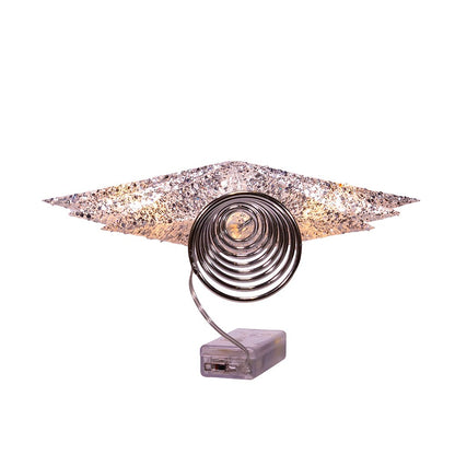 Lighted Bethlehem Star Tree Topper - 12 Inch