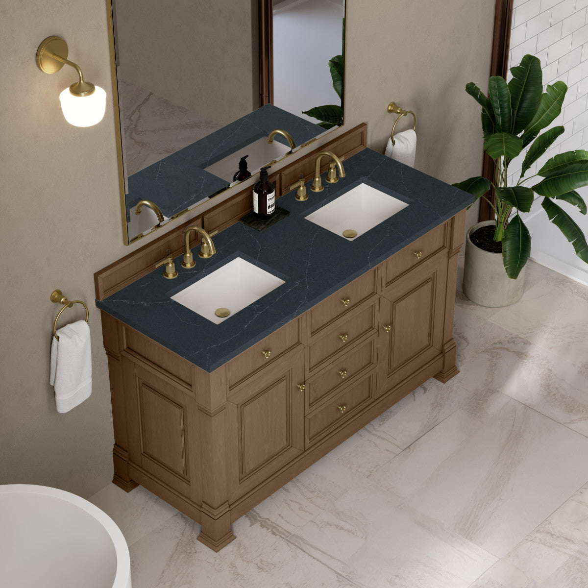 Brookfield 60" Double Vanity