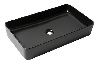 ALFI brand ABC902 24" Modern Rectangular Above Mount Ceramic Sink