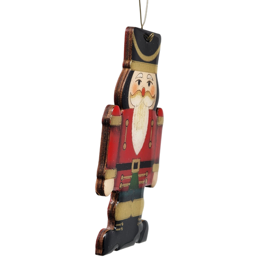 Regal Wooden Nutcracker - Red