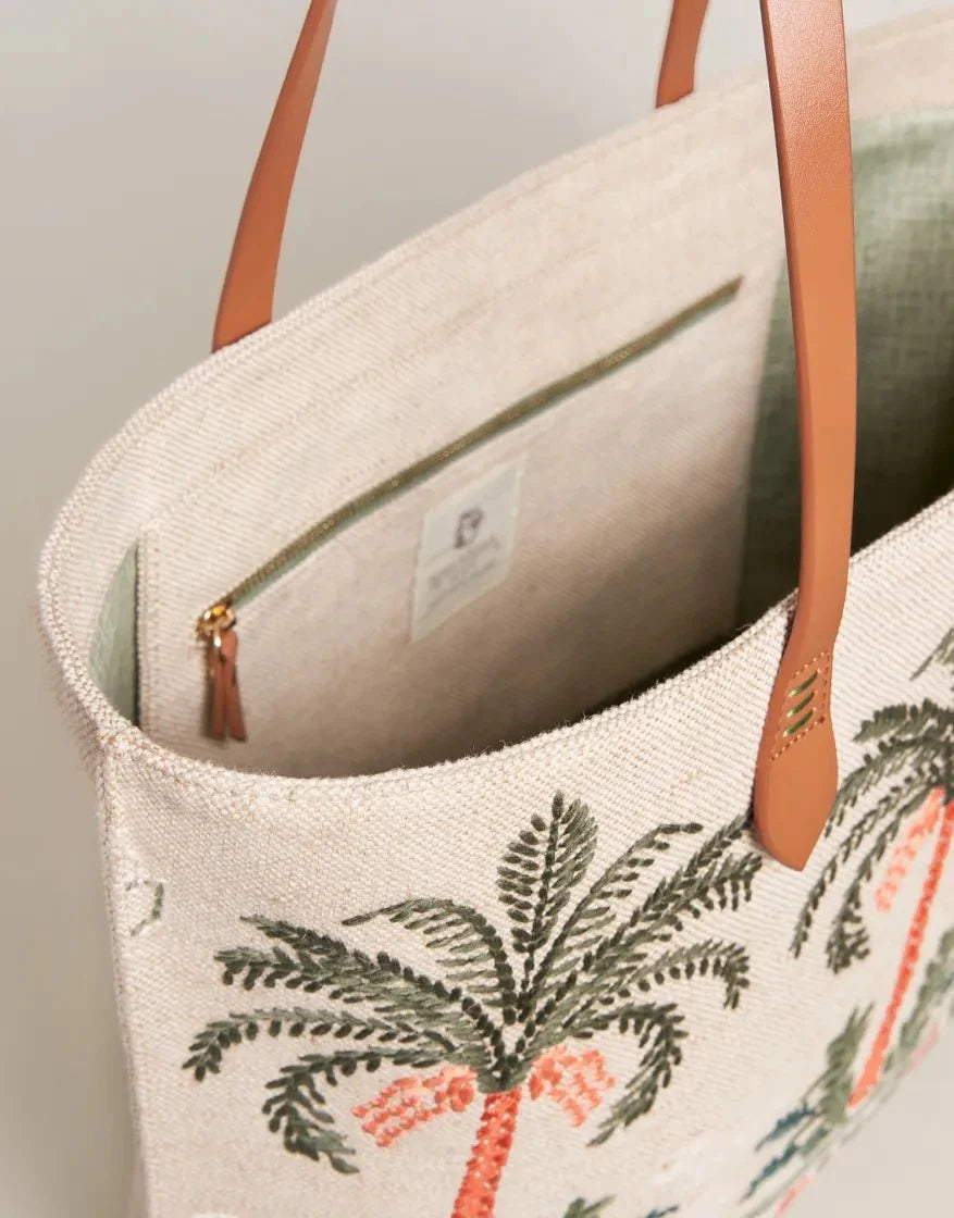 Fiesta Tote - Alljoy Landing Palm Tree