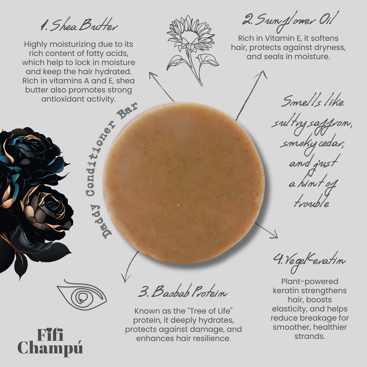 Daddy Conditioner Bar: Hydrate and Revive Your Hair