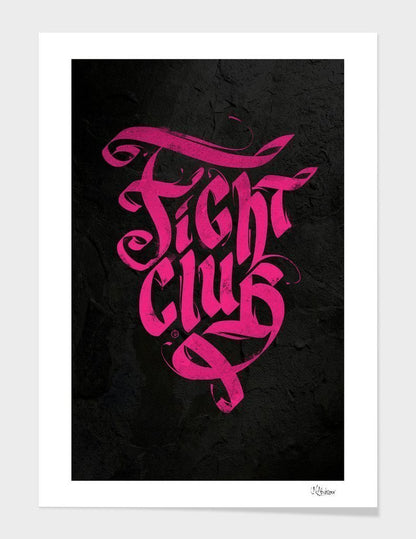 Fight Club Frame | Home Decor | Kitchen + Metal