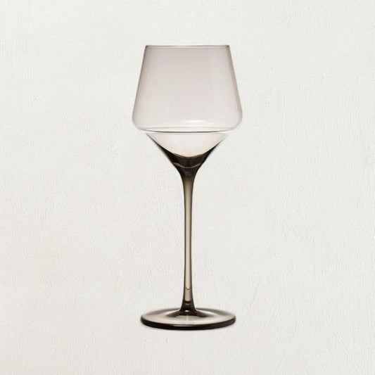 Wine Glass, Smoke Color