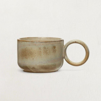 8 oz. Stoneware Mug with Reactive Glaze