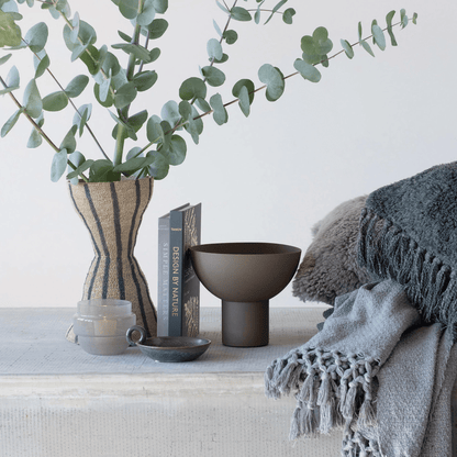 Brandi Metal Footed Bowl