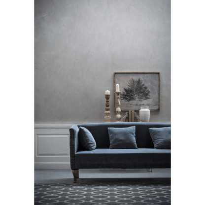 Terracotta Cachepot Jar in White Glaze, Medium