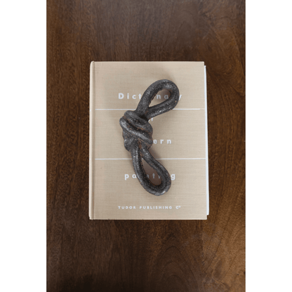 Cast Iron Black Knot Décor