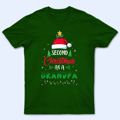 First Christmas As A Grandma - Personalized Custom T Shirt - Birthday, Loving, Funny Gift for Grandma/Nana/Mimi, Mom, Wife, Grandparent